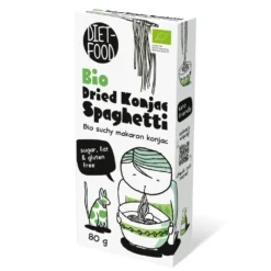 Makaron Shirataki Konjac Spaghetti Suchy BIO 80g – Diet Food