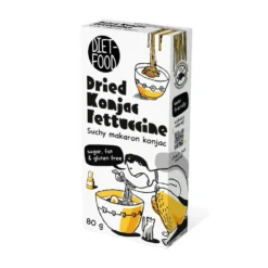Makaron Suchy Shirataki Konjac Fettuccine 80 g – Diet Food
