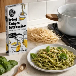 Makaron Suchy Shirataki Konjac Fettuccine 80 g – Diet Food