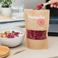 Maliny liofilizowane 100g – GymBeam
