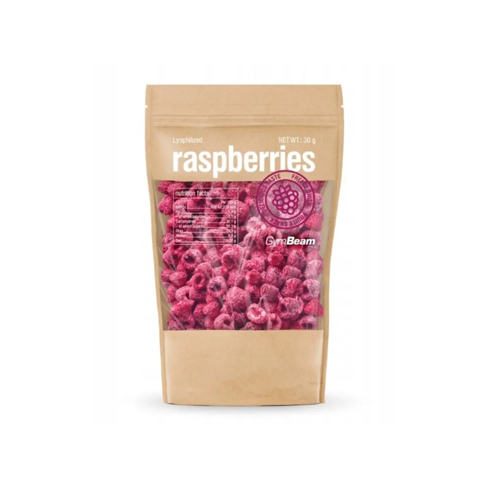 Maliny liofilizowane 30g – GymBeam