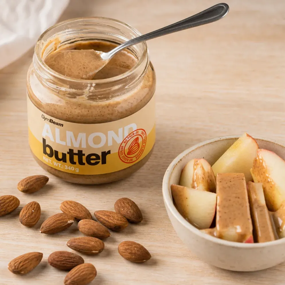 Masło Migdałowe 100% 340g – GymBeam