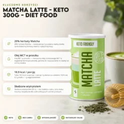 Matcha Latte – Keto 300g – Diet Food