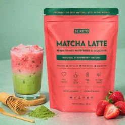 Matcha Latte – Naturalna Truskawka 250g – BeKeto