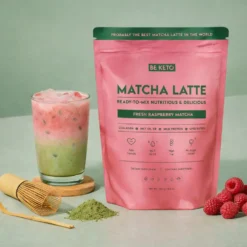 Matcha Latte – Świeża Malina 250g – BeKeto
