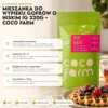 Mieszanka do wypieku gofrów o niskim IG 220g – Coco Farm