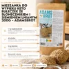 Mieszanka do wypieku keto bułeczek ze słonecznikiem i siemieniem lnianym 200g – AdamsBrot