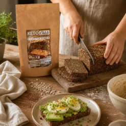 Mieszanka do wypieku keto chleba z samych ziaren 500g – CambioLabs