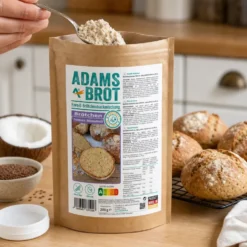 Mieszanka do wypieku niskowęglowodanowych bułek 200g – Adams Brot