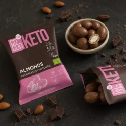 Migdały Keto w Czekoladzie z MCT BIO 70g – Cocoa