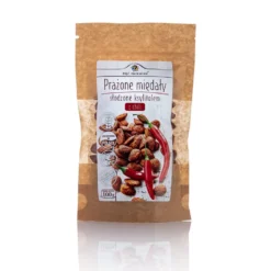 Migdały Prażone – Chilli słodzone ksylitolem 100g – Pięć Przemian
