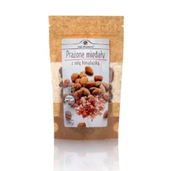 Migdały z solą kłodawską 100g – Pięć Przemian