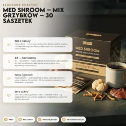 Mix Grzybków Med Shroom 30 saszetek – BeKeto