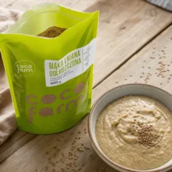 Mąka lniana odtłuszczona 500g – Coco Farm