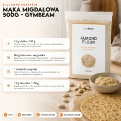 Mąka Migdałowa 500g – Gymbeam
