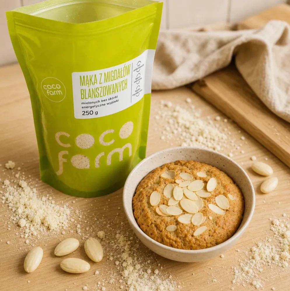 Mąka z migdałów blanszowanych 250g – Coco Farm
