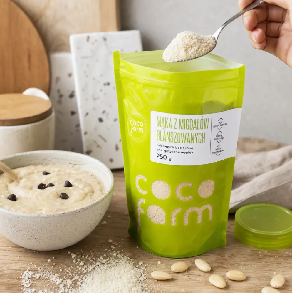 Mąka z migdałów blanszowanych 250g – Coco Farm