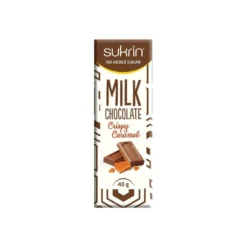 Mleczna Czekolada z Chrupiącym Karmelem 40g – SUKRIN