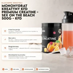 Monohydrat Kreatyny KFD Premium Creatine – Sex On The Beach 500g – KFD