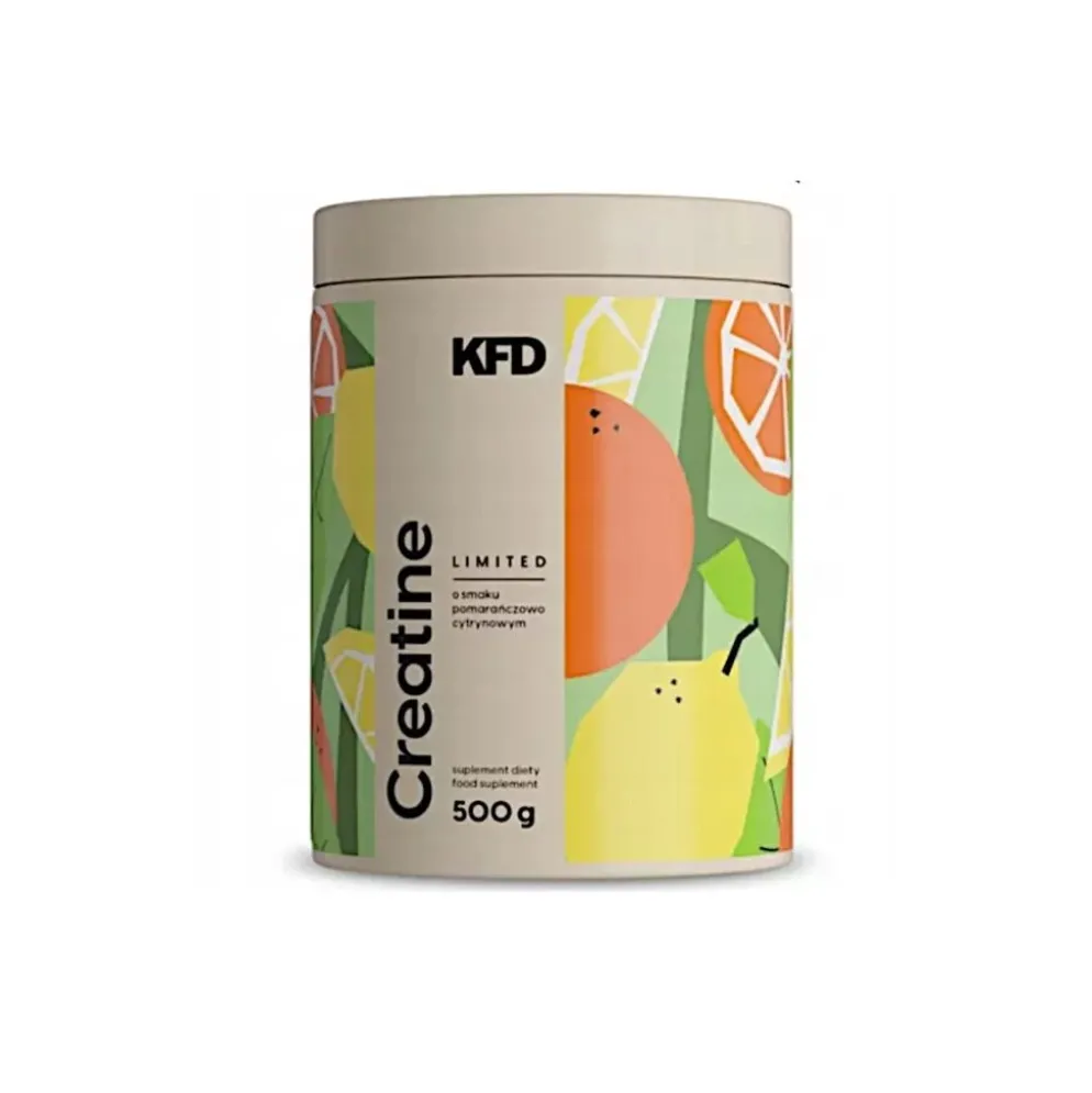 Monohydrat Kreatyny KFD Premium Creatine – Pomarańcza Cytryna 500g – KFD