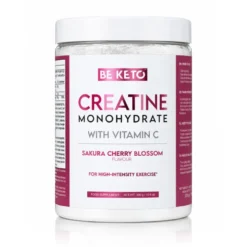 Monohydrat Kreatyny – Wiśnia Sakura 300g – BeKeto