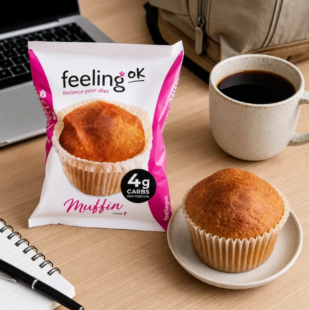 Muffinka Niskowęglowodanowa 50g – FeelingOK