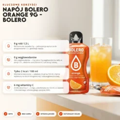 Napój Bolero Orange 9g – Bolero