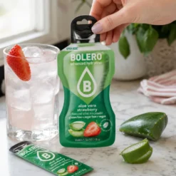 Napój instant Bolero Stevia – Aloe Vera Strawberry 9g – Bolero