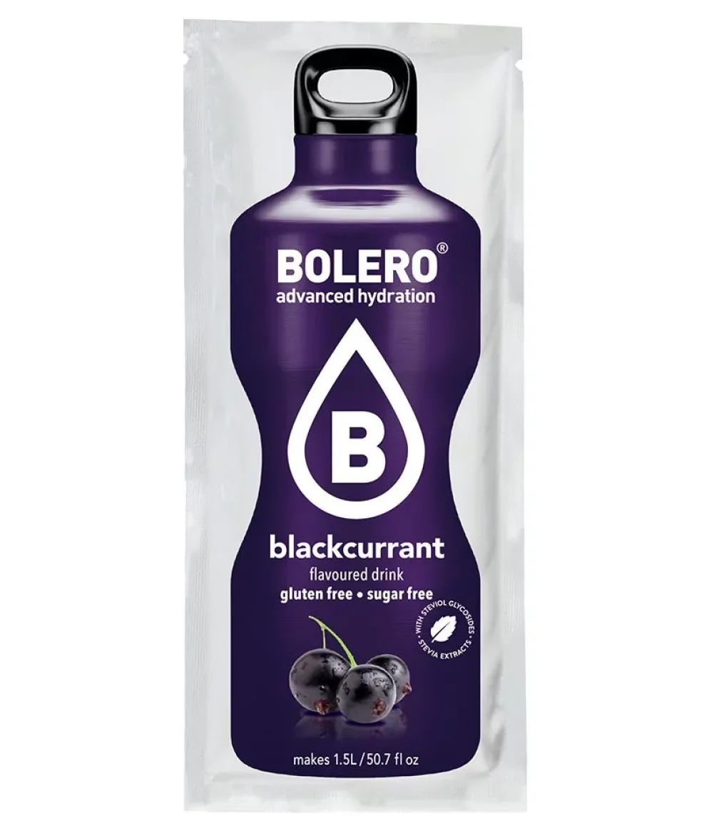 Napój instant Bolero Stevia – Blackcurrant 9g – Bolero