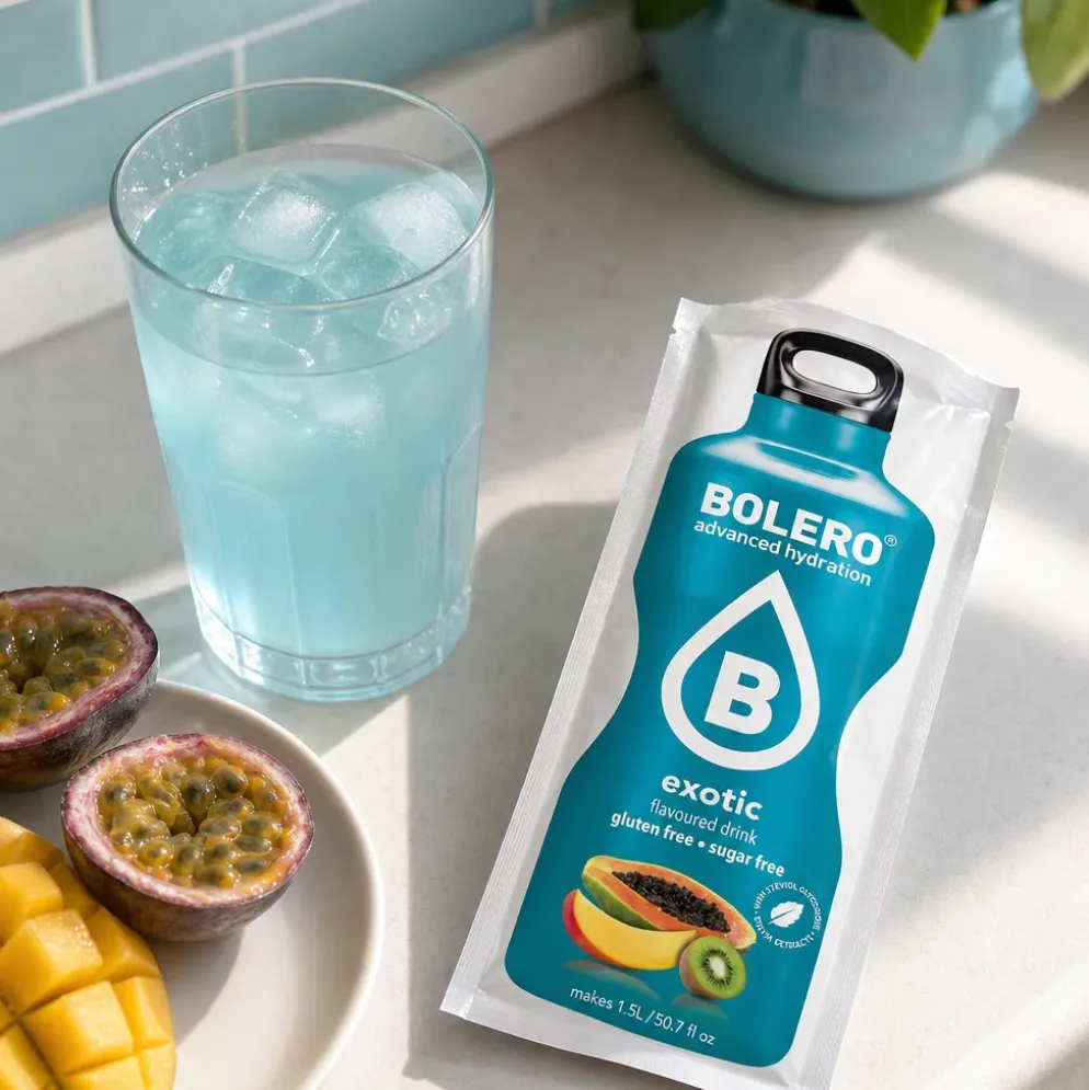 Napój instant Bolero Stevia – Exotic 9g – Bolero