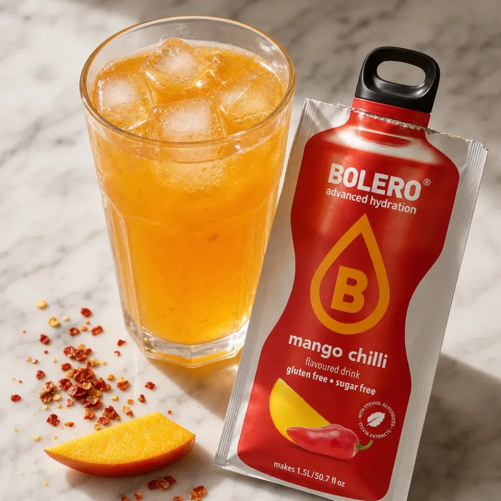 Napój instant Bolero Stevia – Mango Chilli 9g – Bolero