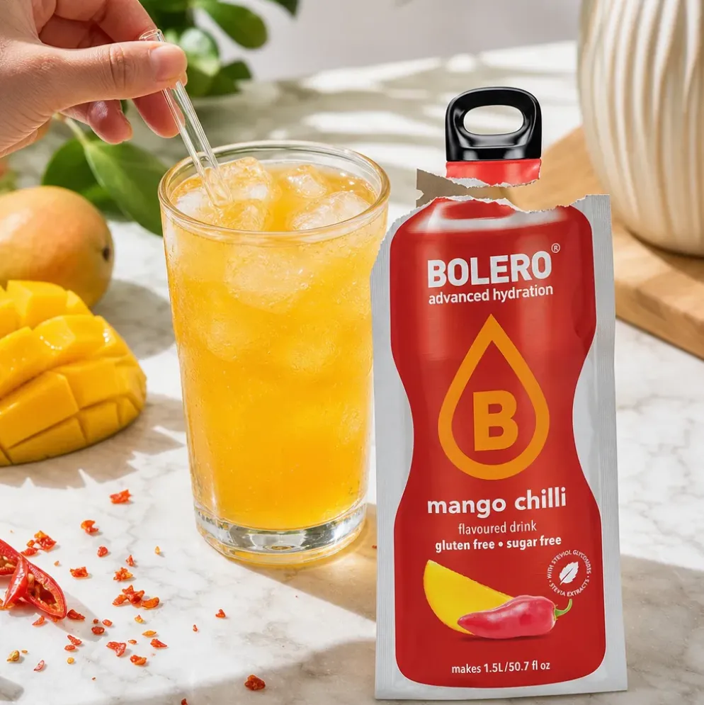 Napój instant Bolero Stevia – Mango Chilli 9g – Bolero