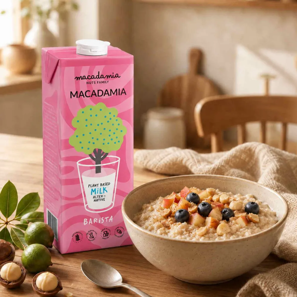 Napój Roślinny Macadamia Barista 1L – Macadamia Nuts Family