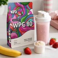 Odżywka Białkowa WPC 80 – Banan Truskawka 750g – KFD