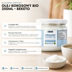 Olej Kokosowy BIO 250ml – Beketo
