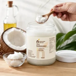 Olej Kokosowy Nierafinowany Extra Virgin 500ml – Naturalnie Zdrowe