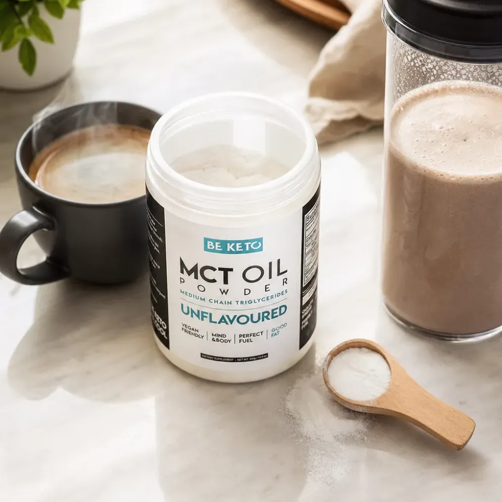 Olej MCT BIO w Proszku – Bezsmakowy 300g – BeKeto