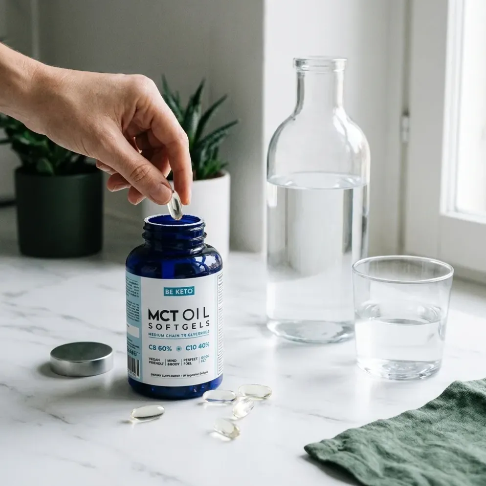 Olej MCT C8+C10 90 kaps – Beketo
