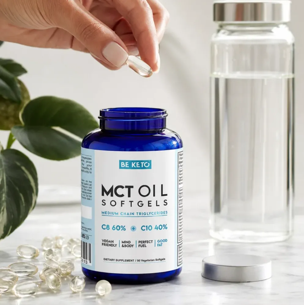 Olej MCT C8+C10 90 kaps – Beketo
