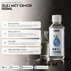 Olej MCT C8+C10 100ml – BeKeto