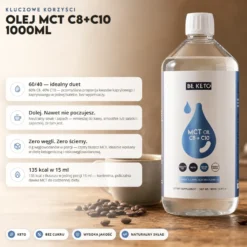 Olej MCT C8+C10 1000ml – BeKeto