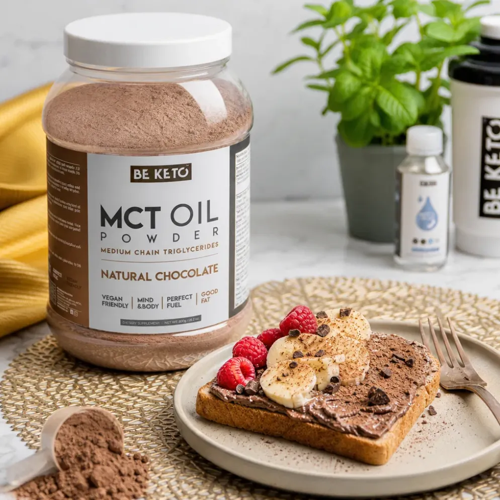 Olej MCT w Proszku – Czekolada 800g – Beketo