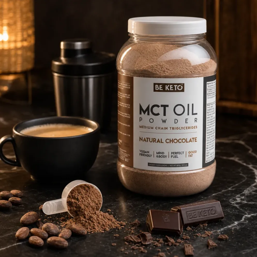Olej MCT w Proszku – Czekolada 800g – Beketo
