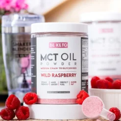 Olej MCT w Proszku – Dzika Malina 300g – BeKeto