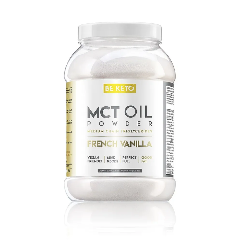 Olej MCT w Proszku – Francuska Wanilia 800g – Beketo