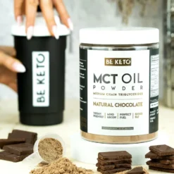 Olej MCT w Proszku – Naturalna Czekolada 300g – BeKeto