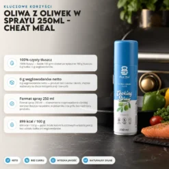 Oliwa z Oliwek w Sprayu 250ml – Cheat Meal