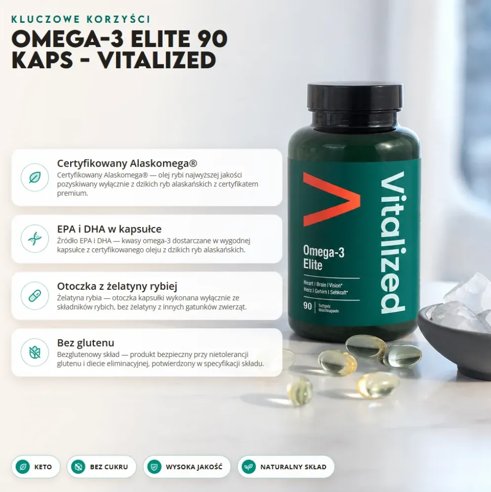 Omega-3 Elite 90 kaps – Vuzimo