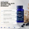 Optimized Resveratrol Elite 60 kaps – Life Extension