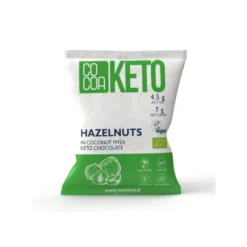 Orzechy Laskowe Keto w Czekoladzie z MCT BIO 70g – Cocoa